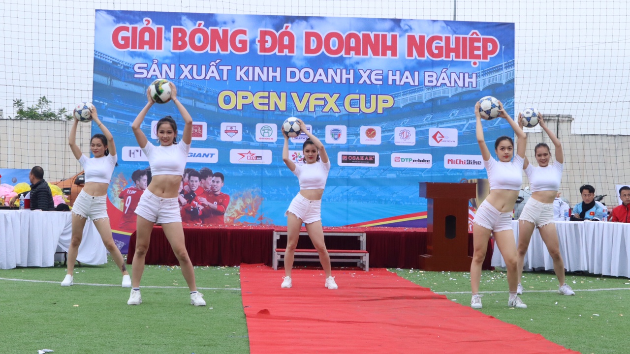 Xe điện Michi - đạt giải ba giải bóng đá xe hai bánh mở rộng 2018