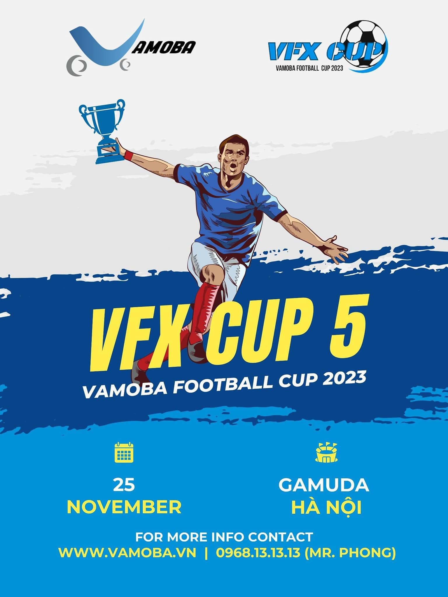GIẢI BÓNG ĐÁ NGÀNH XE HAI BÁNH VIỆT NAM - VFX CUP LẦN THỨ 5 - 2023
